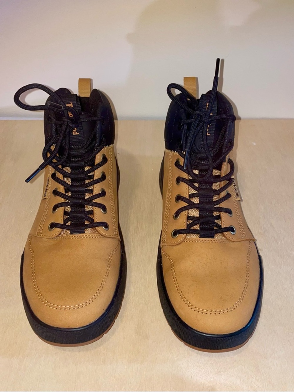 Timberland Men’s 10 Wheat Nubuck Leather Casual Mid-Top Boots - Picture 4 of 13
